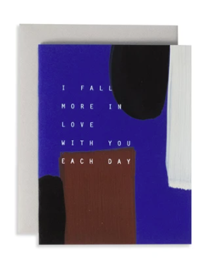 I Fall More In Love Each Day Card
