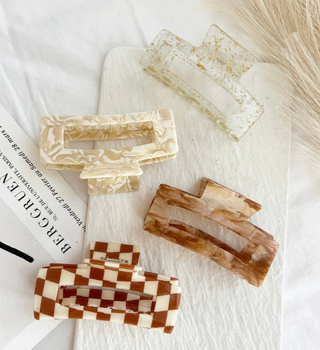 Jumbo Assorted Hair Claws