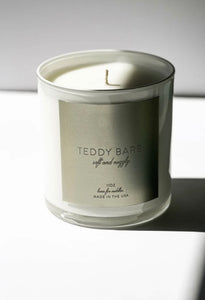 Teddy Bare Candle
