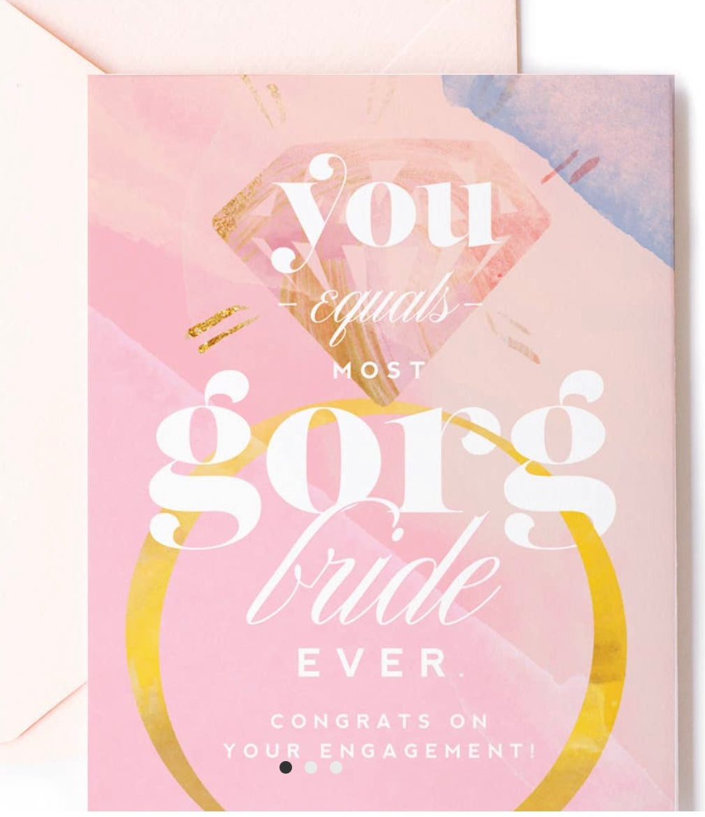 Most Gorg Bride Ever Card