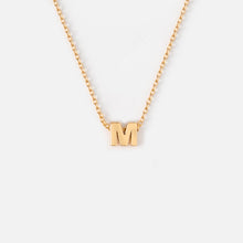 Load image into Gallery viewer, Gold Plated Initial Necklace
