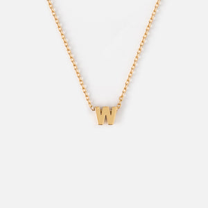 Gold Plated Initial Necklace