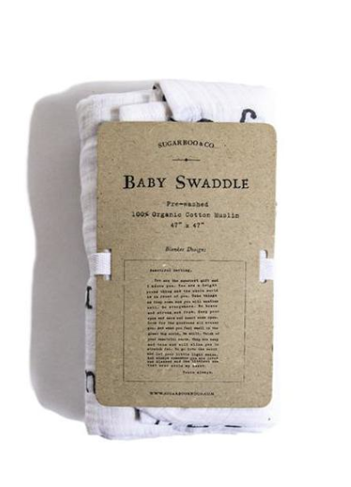 Letter to Sophie Baby Swaddle