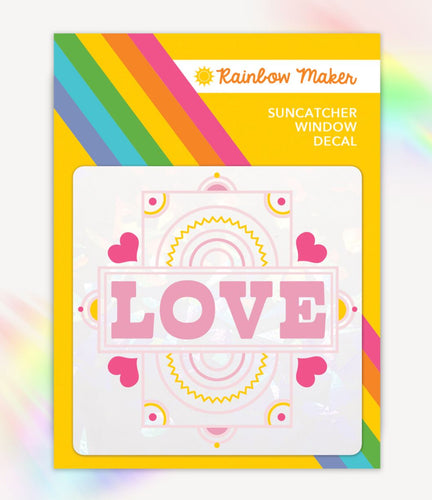 Love Panel Suncatcher Decal