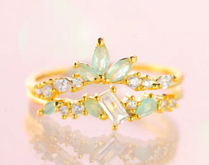 Mint to be Ring Set