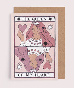 Queen of My Heart Card