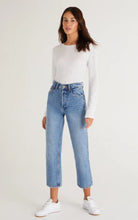 Load image into Gallery viewer, White Modern Long Sleeve Tee