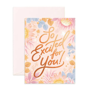 So Excited for You Card