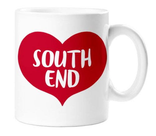 Ceramic South End Heart Mug