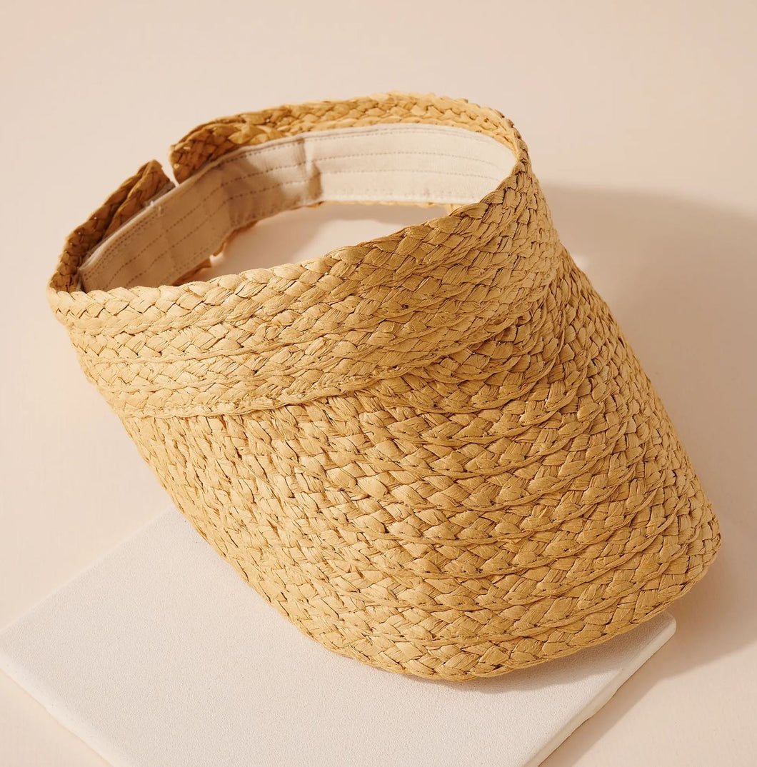 Straw Visor Hat