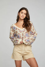 Load image into Gallery viewer, Gardenia Sunday Crop Pullover