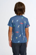 Load image into Gallery viewer, Surfboard Short Sleeve Shirt