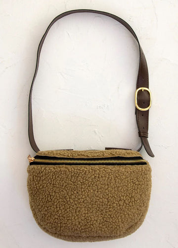 Tan Teddy Fanny Pack