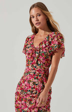 Load image into Gallery viewer, Red Floral Vilma Dress