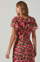 Load image into Gallery viewer, Red Floral Vilma Dress