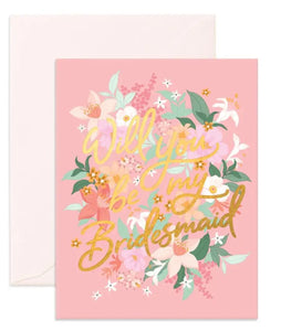 Will You Be My Bridesmaid Card