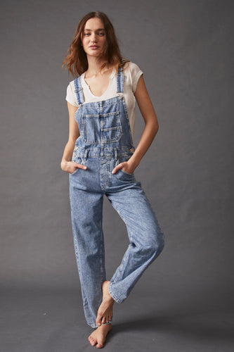 Powder Blue Ziggy Denim Overalls